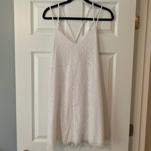 Francescas white dress